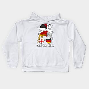 Half English Half German Girl Germany England Deutschland Kids Hoodie